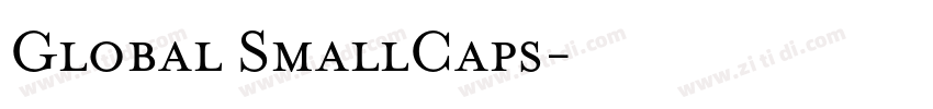 Global SmallCaps字体转换